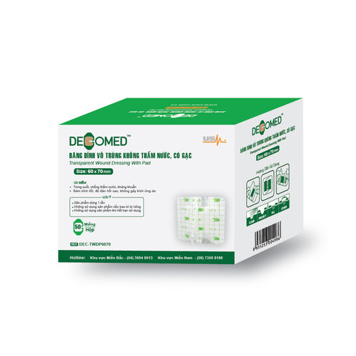 伸縮性皮膚包帯 - DECOMED - USM Healthcare Medical Devices Factory - 透明