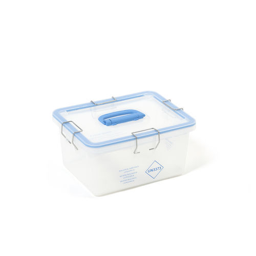 輸送用試料容器 - BIO 02S-E - M.&G. INTL srl - 試験管用 / 生物学試料用 / ポリプロピレン製