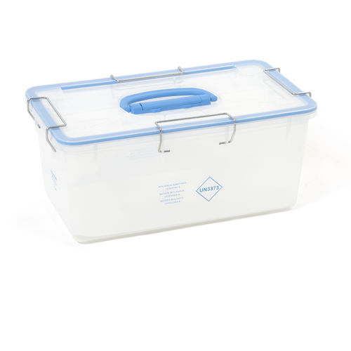 輸送用試料容器 - BIO 04L-E - M.&G. INTL srl - 試験管用 / 生物学試料用 / ポリプロピレン製