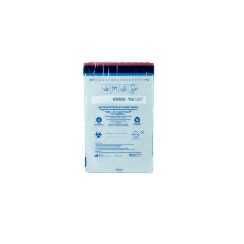 生物由来物質パッキングポーチ - TE 40400 series - M.&G. INTL srl - 生物学試料用 / プラスチック製