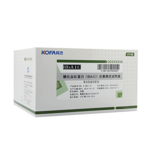 HbA1c検査キット - Guangzhou KOFA Biotechnology Co.,Ltd. - 糖尿病用 / 全血 / 側方流動