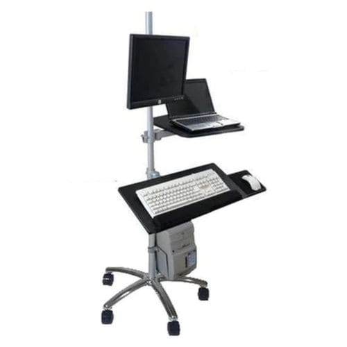医療用コンピューターワークステーション - DVC04-F - Oceanpointe Distributors Corp - ラップトップ用