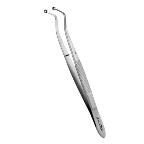 手術用歯科用ピンセット - LD13-107 - Lenox Instrumentation - 湾曲