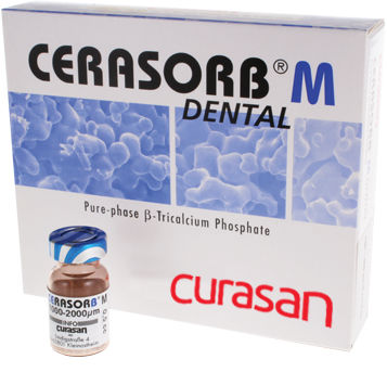 合成代用骨 - Cerasorb&reg; M - Curasan - 歯科手術 / 粉末