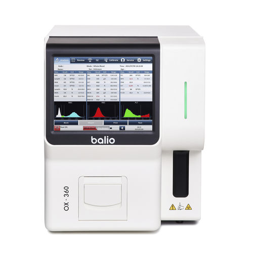 自動血液分析装置 - OX-360 - Balio Diagnostics - 病院用 / コンパクト / 卓上