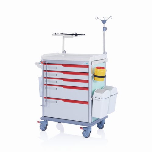 医療用台車 - W3711 - Sichuan Yufeng Medical Equipment Co., Ltd. - 病院用 / 救急用 / 集中治療用