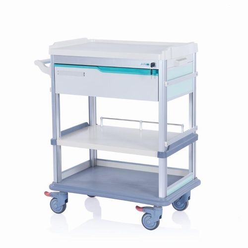 医療用台車 - W3903 - Sichuan Yufeng Medical Equipment Co., Ltd. - 病院用 / 多目的 / ゴミ箱