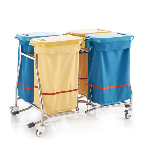 汚いバッグトロリー - N1705 - Sichuan Yufeng Medical Equipment Co., Ltd. - 医療用 / 病院用 / 手術室用