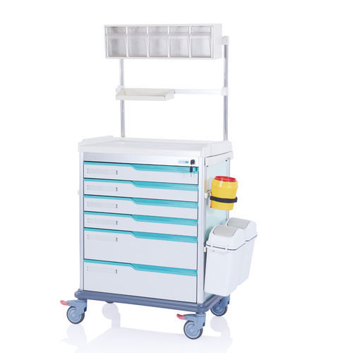 麻酔台車 - W3714 - Sichuan Yufeng Medical Equipment Co., Ltd. - 手術室用 / 輸送用 / 貯蔵
