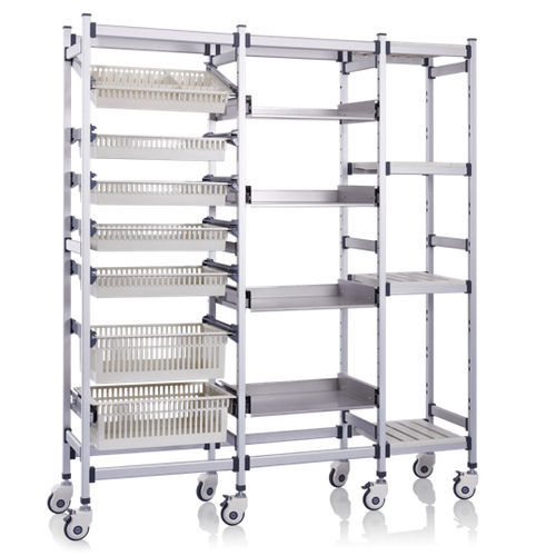 モジュール式シェルフユニット - P2607 - Sichuan Yufeng Medical Equipment Co., Ltd. - アルミニウム製
