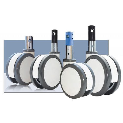病院ベッド用車輪 - Combi Concept - Revvo Casters - 医療用ワゴン用 / 手術台用 / ブレーキ付き