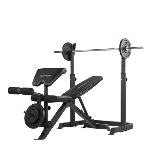 調節可能ウェイトトレーニングベンチ - WB50  - Tunturi - ダンベルスタンド付