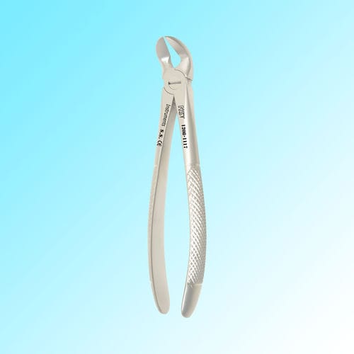 下大臼歯用抜歯用鉗子 - 1208-1117 - New Surgical Instruments Co. - イングリッシュパタ－ン
