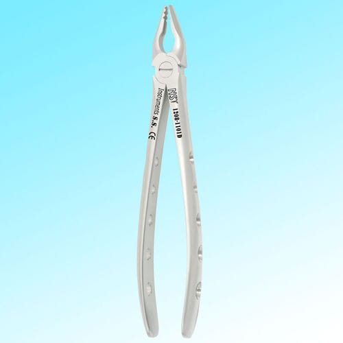 前上部抽出用抜歯用鉗子 - 1208-1101D - New Surgical Instruments Co. - 否外傷性摘出用 / イングリッシュパタ－ン