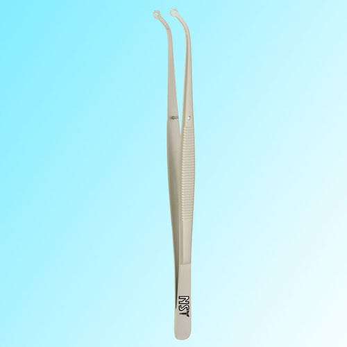 診断用歯科用ピンセット - 1398 - New Surgical Instruments Co. - 手術用 / ストレート / 縫合