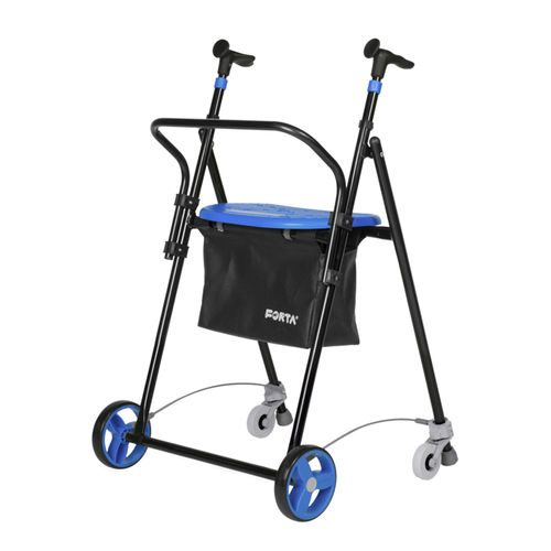 4輪歩行車 - AIR-ON Plus - Forta - Fabricaciones Ortopédicas Albacete - 座席付き / かご付き / 肘掛け付
