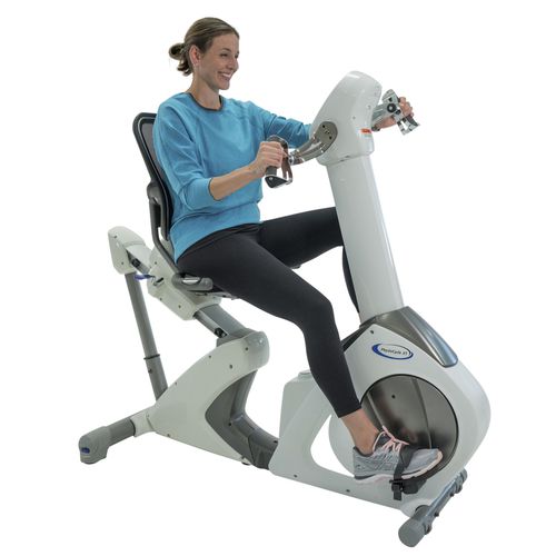 腕と脚エルゴメータペダルエキササイザ - PhysioCycle XT - HealthCare International - 座り型