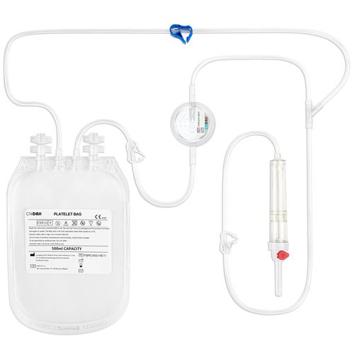 バッグ血液濾過器 - FBPL01K-HE00 - Guangzhou DaJi Medical Science and Technology Co., Ltd - 血小板 / 白血球除去 / 実験用