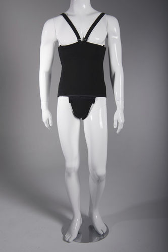 腹部サポートベルト - GaineAbdominale-1 - M-Technologies - 大人用 / 柔軟 / サスペンダー付き