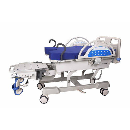 分娩用ベッド - AG-C501 LDR  - Jiangsu Aegean Technology - 電動式 / 折りたたみ式 / キャスター付き