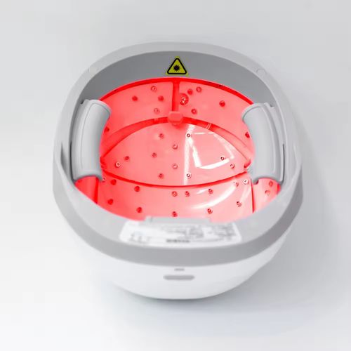 発毛用光線療法ランプ - Nanchang Micare Medical Equipment - ヘルメット型 / 赤色照明