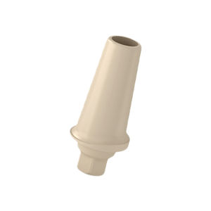 PEEK製インプラントアバットメント - PT1-0001 - TAG Dental - インターナル六角形 / ストレートタイプ / 一時的