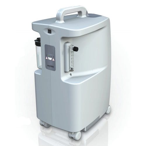 医療用酸素濃縮器 - oxy 5000 - Bitmos GmbH - キャスター付き