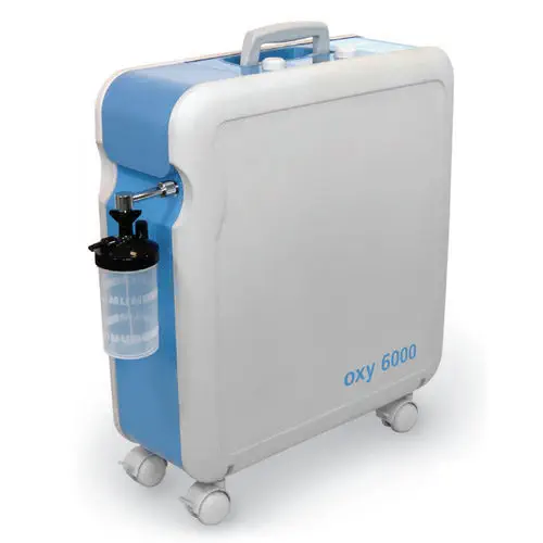 医療用酸素濃縮器 - oxy 6000-6 - Bitmos GmbH - キャスター付き