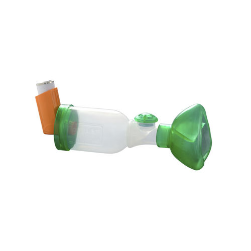 子供用吸入チャンバー - TipsHaler® - OptimHal Laboratoire - マスク付