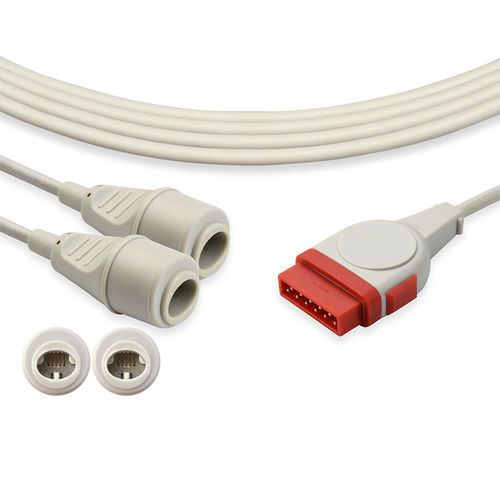 コンセント式IBPケーブル - X0  - Med-link Electronics Tech - DIN / GEヘルスケア対応 / フィリップス対応