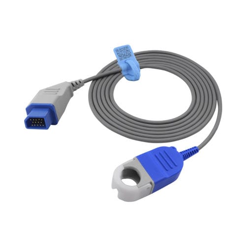 再使用可能SpO2アダプタケーブル - JL-900P - Med-link Electronics Tech - ラテックス不使用