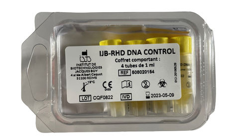 品質管理試薬キット - IJB‐RHD DNA CONTROL - Institut de Biotechnologies Jacques Boy - 血清 / プラズマ / RT-PCR