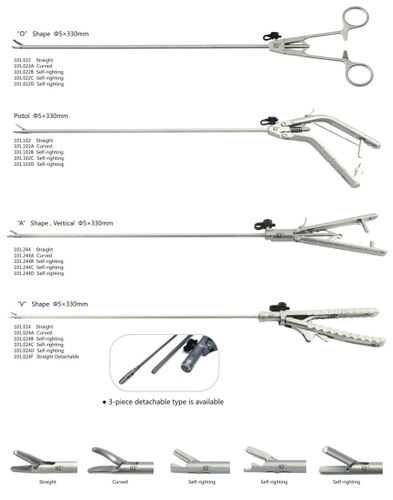 腹腔鏡検査用持針器 - 101.023 series - Hangzhou Kangji Medical Instruments - タイプ