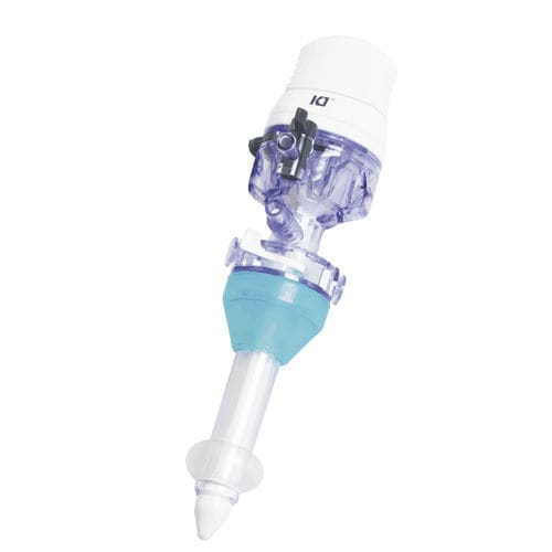 腹腔鏡検査用トロカール - 101Y.G02D - Hangzhou Kangji Medical Instruments - 丸い先端 / 吹送口付 / バルーン付