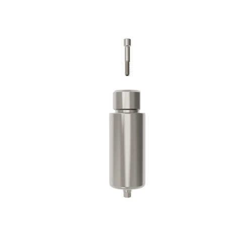 チタン製インプラントアバットメント - NTPA - NTA IMPLANT - ストレートタイプ / スクリュー / 幅の狭い