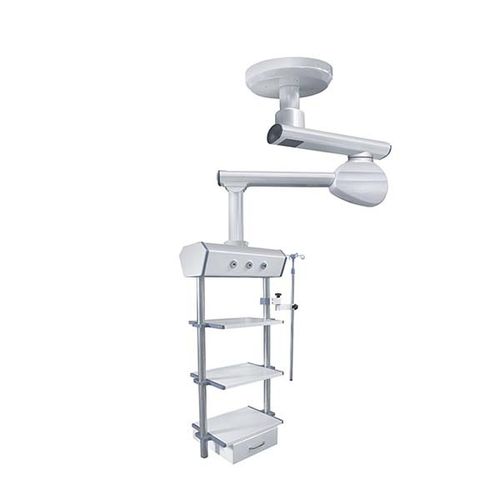 天井取付け医療ペンダント - TS-DQ-100 - Shanghai Wanyu Medical Equipment - 内視鏡用 / 集中治療用 / 関節付き