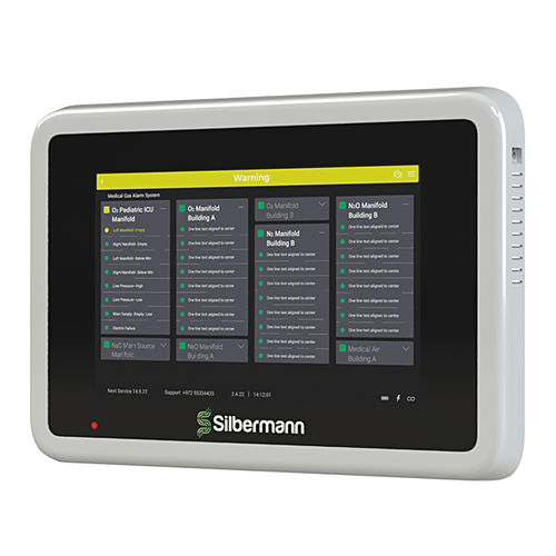 医療ガス用警報システム - 71825 series - Silbermann Technologies - 自動落下検知付き