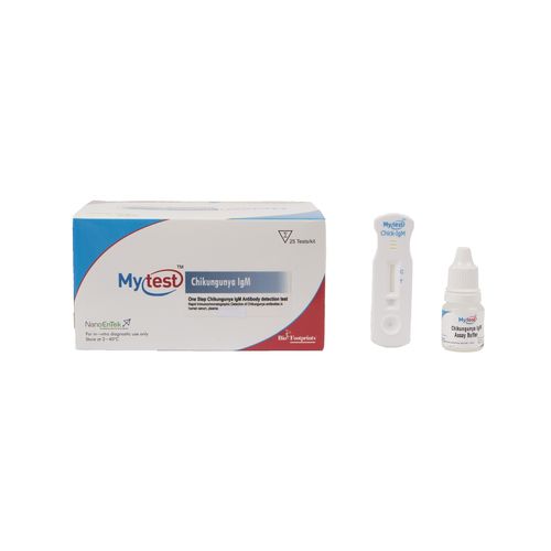 チクングニア検査キット - Mytest - Biofootprints Healthcare Pvt Ltd - 免疫グロブリンM / 血清 / 血漿用