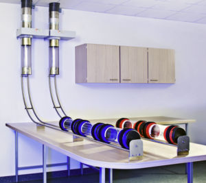 病院用気送管システム - Bench Stations - Aerocom UK