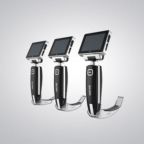 刃付きビデオ喉頭鏡 - HYHJ-1320 - Xi'an Haiye Medical Equipment - ビデオモニター搭載