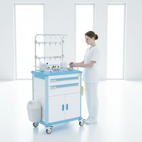 医療用台車 - FG-E-07 - Fangge Medical - 医療器具用 / 治療用 / プラスチック製