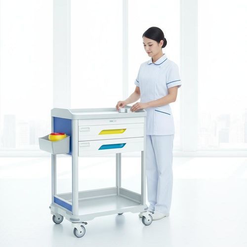 医療用台車 - FG-V-04 - Fangge Medical - 薬品用 / プラスチック製 / アルミニウム製