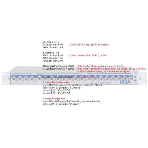 制御ソフト - LIH XOPs - HEKA - データ収集 / 医療用 / Windows