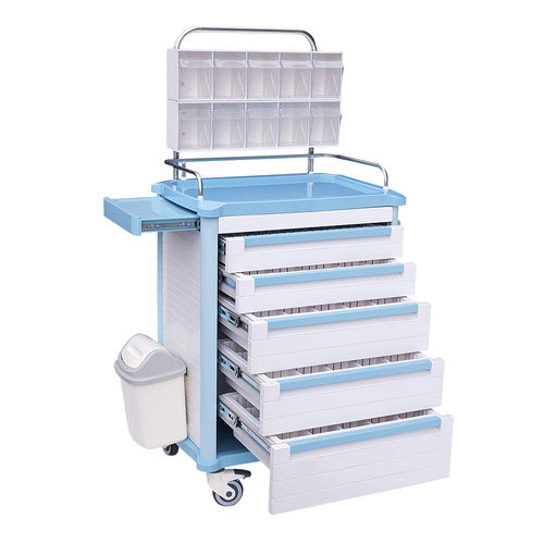 麻酔台車 - HS-E-01 - Shandong HESOURCE Medical Equipment - 医療用 / 多目的 / サービス
