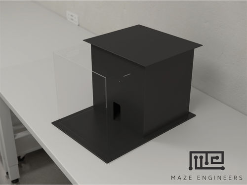 明/暗不安テスト動物研究用かご - MazeEngineers - マウス用 / モジュール式