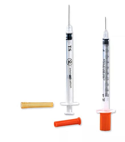 インスリン用シリンジ - WEGO Medical - 1ml / 0.5 ml / 使い捨て