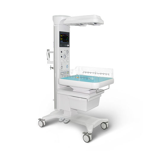 モニター付きインファントウォーマー - BQ80 - WEGO Medical - はかり付き / 高さ調節可能 / キャスター付き