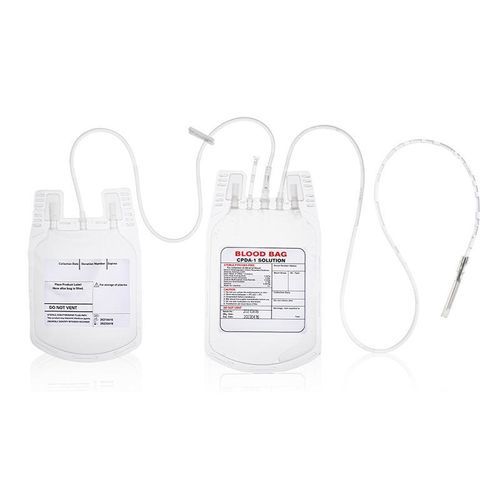 ダブル血液バッグ - WEGO Medical - CPDA-1 / PVC / WB-SP