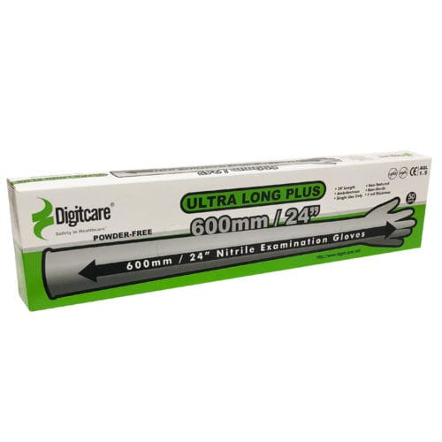 二トリル製手袋 - Ultra-Long Plus - Digitcare Corporation - 医療用 / パウダーフリー / 非滅菌