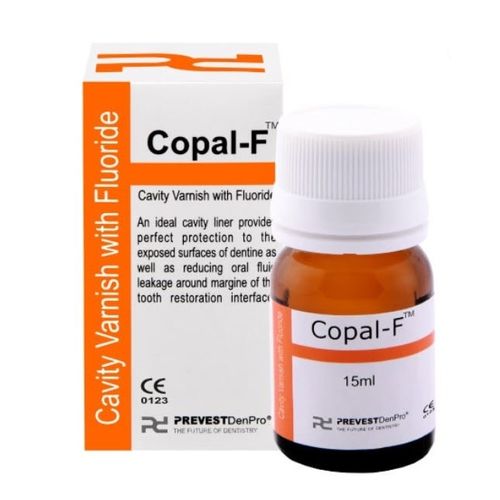 バーニッシュ歯科材料 - Copal F™ - PREVEST DENPRO LIMITED - 歯の修復用 / 透明